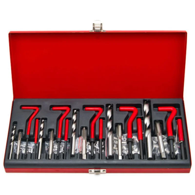 131PC HELICOIL THREAD/RETHREAD REPAIR KIT/SET M5 M6 M8 M10 M12 METRIC helicoil kit
131PC HELICOIL THREAD/RETHREAD REPAIR KIT/SET M5 M6 M8 M10 M12 METRIC helicoil kit