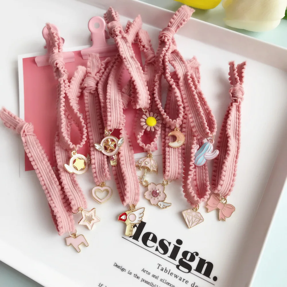 New Cute Pink Cotton Fabric Flat Wave Elastic Hair Band High Elastic Rubber Ribbon Hair Ropes For Women Girls Hair Accessories
New Cute Pink Cotton Fabric Flat Wave Elastic Hair Band High Elastic Rubber Ribbon Hair Ropes For Women Girls Hair Accessories