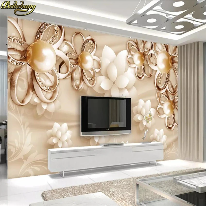 beibehang Custom Golden pearl flower wallpapers for living room 3D photo mural wall paper upscale luxury jewelry decoration home
beibehang Custom Golden pearl flower wallpapers for living room 3D photo mural wall paper upscale luxury jewelry decoration home
