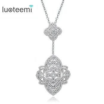 LUOTEEMI New Fashion Jewelry For Women Micro Poved Tiny CZ Stone Romabtic Pendant Necklace Women Accessories Brinco Bijoux
LUOTEEMI New Fashion Jewelry For Women Micro Poved Tiny CZ Stone Romabtic Pendant Necklace Women Accessories Brinco Bijoux