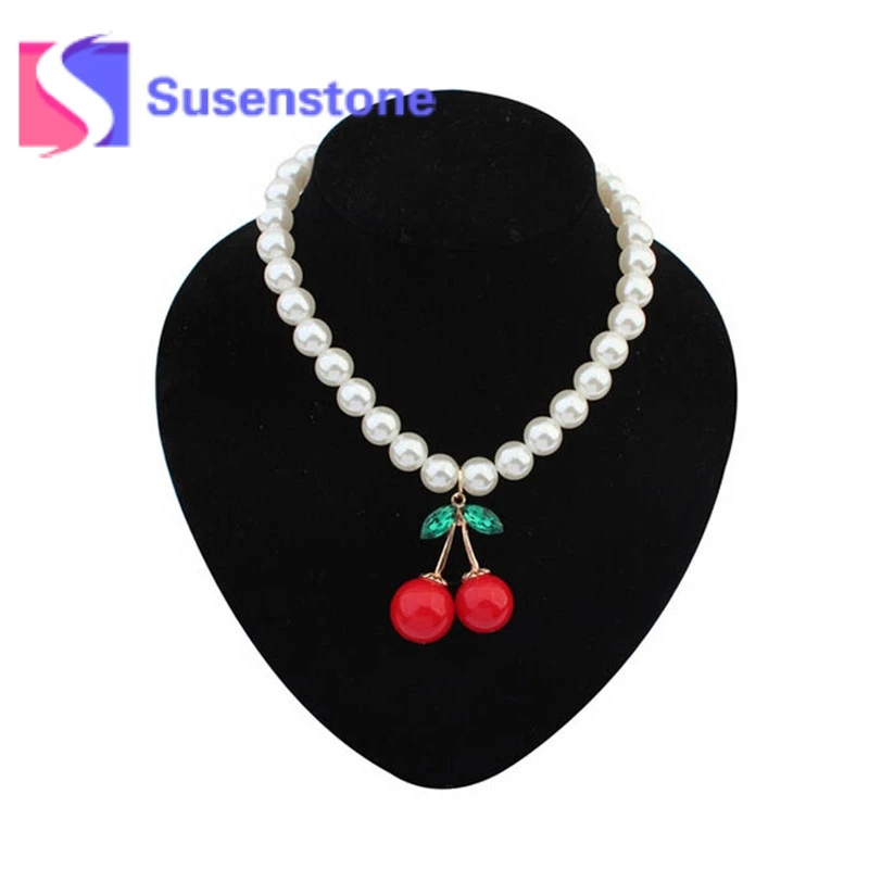 2018 Fashion Pendant Necklaces Long Simulated Pearl Necklace Cherry Pearl Chain Statement Choker Necklaces Jewelry Free Shipping
2018 Fashion Pendant Necklaces Long Simulated Pearl Necklace Cherry Pearl Chain Statement Choker Necklaces Jewelry Free Shipping