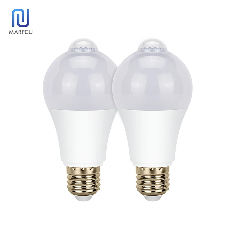 LED PIR Sensor Bulb E27 12W 9W 7W 5W Stable AC85-265V Motion Sensor Day Night Bombilla Dusk to Dawn Light Night Light For Room
LED PIR Sensor Bulb E27 12W 9W 7W 5W Stable AC85-265V Motion Sensor Day Night Bombilla Dusk to Dawn Light Night Light For Room