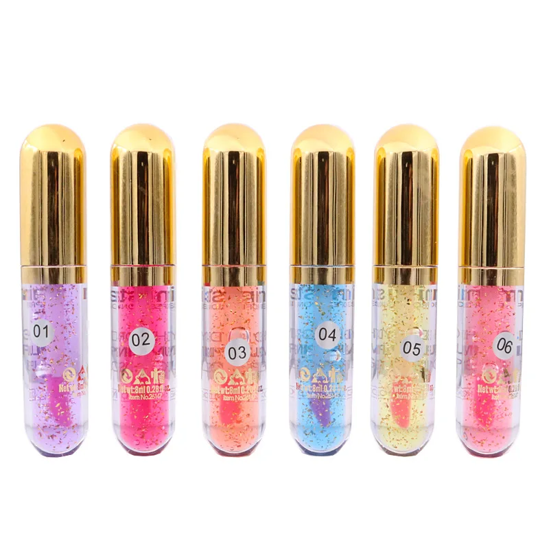 Moisturizing Lips Plumper Lips Gloss Enhancement Cosmetics Hot Transparent Gold Foil Lips Gloss Tint Makeup Women Full TSLM1
Moisturizing Lips Plumper Lips Gloss Enhancement Cosmetics Hot Transparent Gold Foil Lips Gloss Tint Makeup Women Full TSLM1