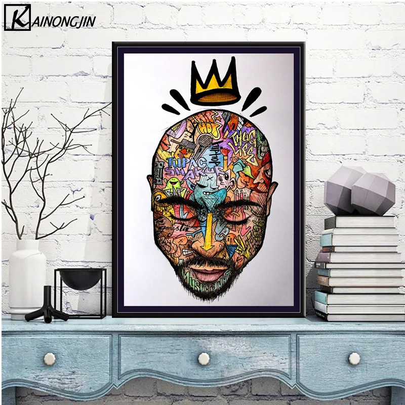 Posters and Prints Tupac Shakur Notorious B.I.G. Biggie 2pac Poster Canvas Painting Wall Art Picture for Living Room Home Decor
Posters and Prints Tupac Shakur Notorious B.I.G. Biggie 2pac Poster Canvas Painting Wall Art Picture for Living Room Home Decor