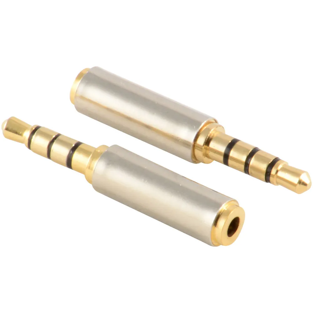 Gold 3.5mm Male to 2.5mm Female Stereo Audio Headphone Jack Adapter Converter portable chargerdrop shopping
Gold 3.5mm Male to 2.5mm Female Stereo Audio Headphone Jack Adapter Converter portable chargerdrop shopping