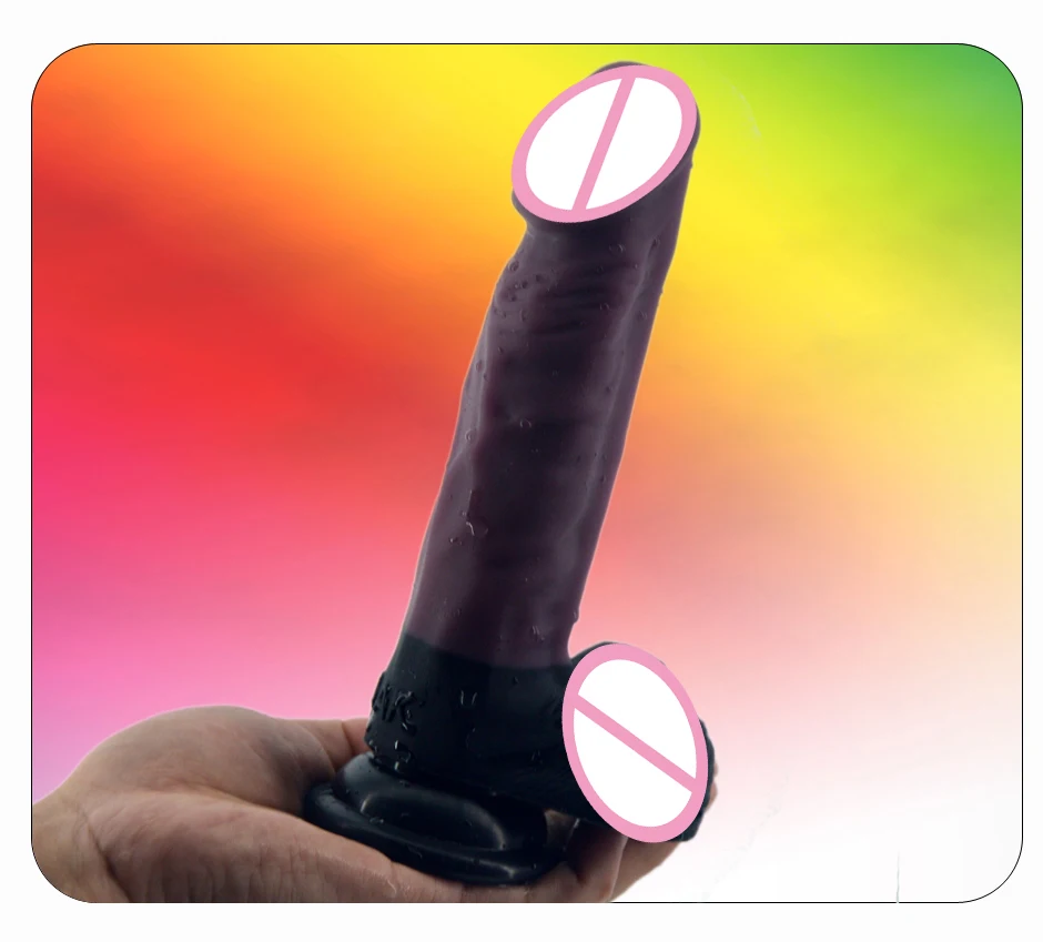 Insert Anus Vagina The Latest Silicone Dildo Innovative Design Solid Penis Skin Texture Hot-Selling Sex Toy For Woman Shop