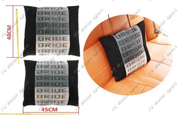 YCMOTORSPORT Comfortable Gitf Black Graduation BRIDE Fabric Racing Throw Pillow Auto Part Car Seat Pillow Stuffed Throw Cushion
YCMOTORSPORT Comfortable Gitf Black Graduation BRIDE Fabric Racing Throw Pillow Auto Part Car Seat Pillow Stuffed Throw Cushion