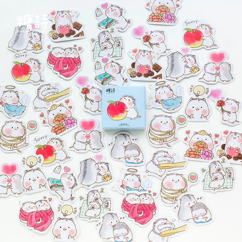 45Pcs/box Kawaii Animal Stationery Stickers Diary Decorative Mini Fruit Stickers Scrapbooking DIY Craft Stickers School Supplies
45Pcs/box Kawaii Animal Stationery Stickers Diary Decorative Mini Fruit Stickers Scrapbooking DIY Craft Stickers School Supplies