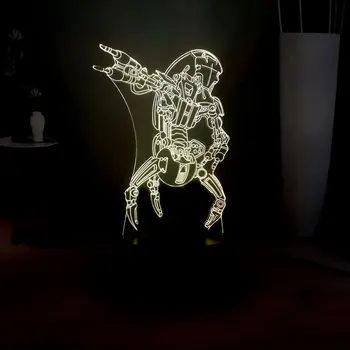 3D Villain Robot Visual Lamp Star Wars RGB Multicolor USB Switch Touch LED Bedroom Night Light Table Lamp Decor Child Gift
3D Villain Robot Visual Lamp Star Wars RGB Multicolor USB Switch Touch LED Bedroom Night Light Table Lamp Decor Child Gift