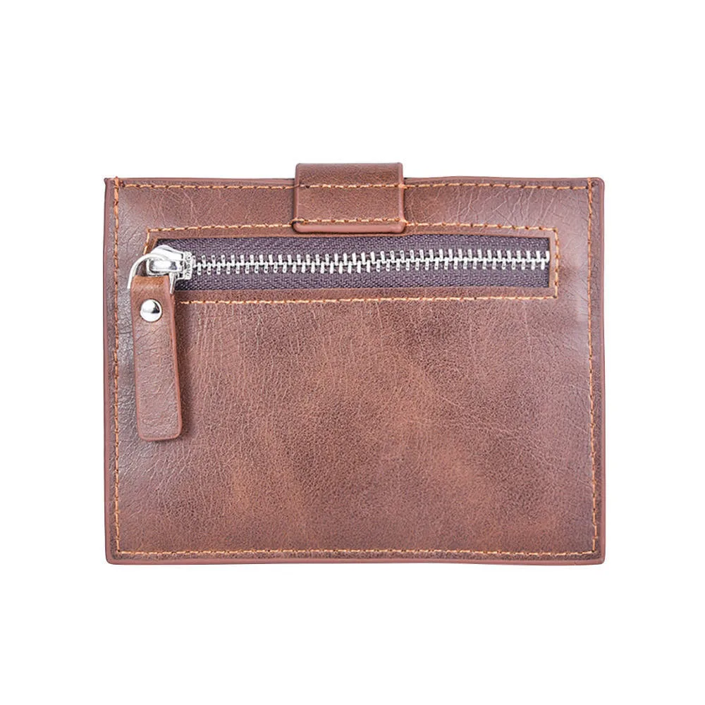 ISHOWTIENDA Small Purse Genuine Leather Men Wallet Male Europe and the United States creative men's mini card multi-card purse
ISHOWTIENDA Small Purse Genuine Leather Men Wallet Male Europe and the United States creative men's mini card multi-card purse