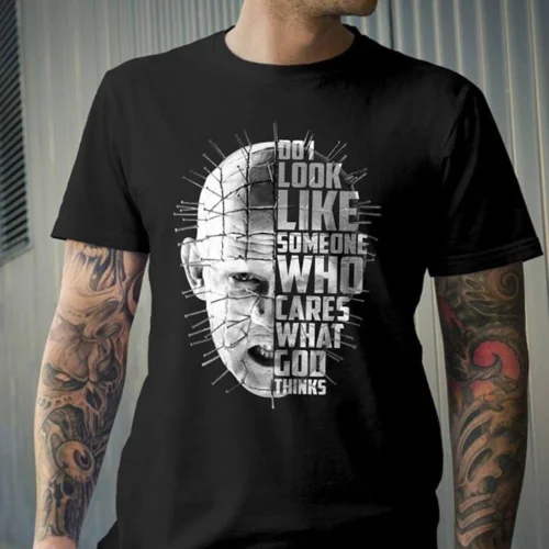 Hellraiser Bloodline Do I Look Like Someone Who Cares T Shirt Cotton Men Cool Casual pride t shirt men Unisex Fashion tshirt
Hellraiser Bloodline Do I Look Like Someone Who Cares T Shirt Cotton Men Cool Casual pride t shirt men Unisex Fashion tshirt