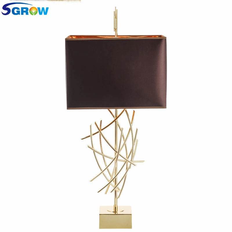SGROW Iron Branch Table Lamp Light Fixture Modern Stainless Steel Light With E27 Bulb Desk Lamp for Bedroom Dinning Room Lampara
SGROW Iron Branch Table Lamp Light Fixture Modern Stainless Steel Light With E27 Bulb Desk Lamp for Bedroom Dinning Room Lampara