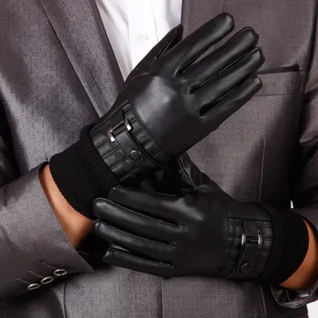 Men Thickening Touch Screen Gloves Men PU Leather Glove Full Finger Winter Mittens guantes mujer luvas de inverno eldiven
Men Thickening Touch Screen Gloves Men PU Leather Glove Full Finger Winter Mittens guantes mujer luvas de inverno eldiven