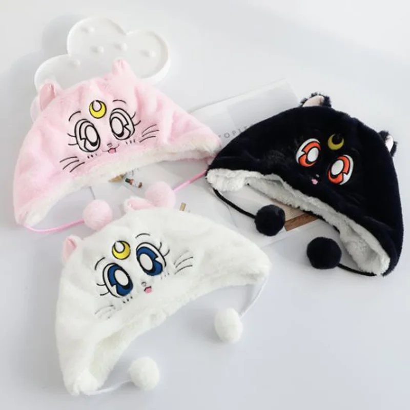 1 Pc Lovely Anime Sailor Moon Plush Hat Cartoon Luna Cat Warm Hat Cosplay Plush Toy
1 Pc Lovely Anime Sailor Moon Plush Hat Cartoon Luna Cat Warm Hat Cosplay Plush Toy