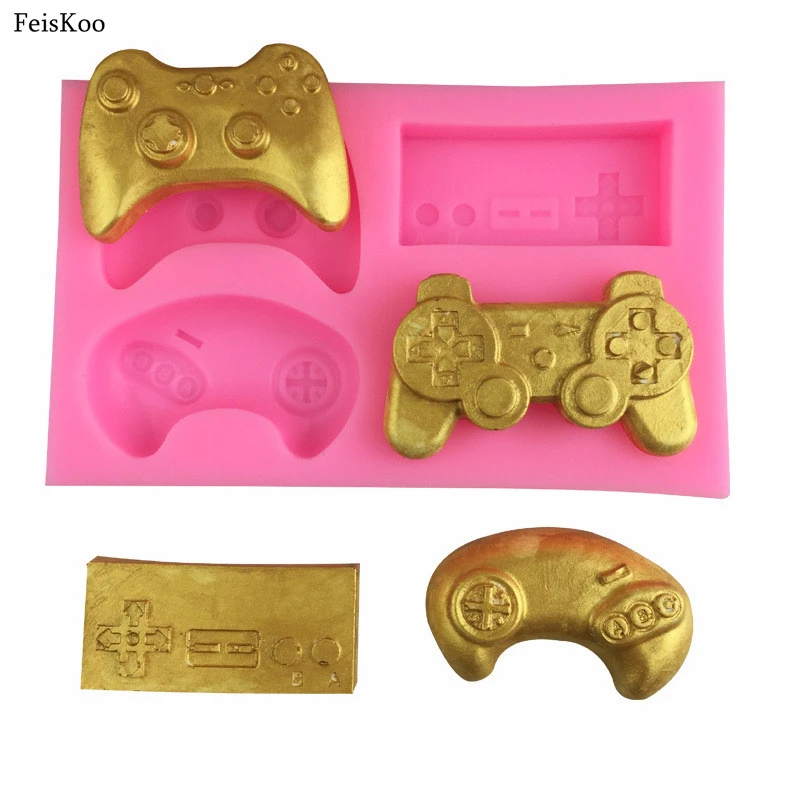 Hot Gamers Boy Gift Game Controller 3D Fondant Molds Silicone Mold Cake Decorating Tools Sugarcraft DIY Gumpaste Chocolate Mould
Hot Gamers Boy Gift Game Controller 3D Fondant Molds Silicone Mold Cake Decorating Tools Sugarcraft DIY Gumpaste Chocolate Mould