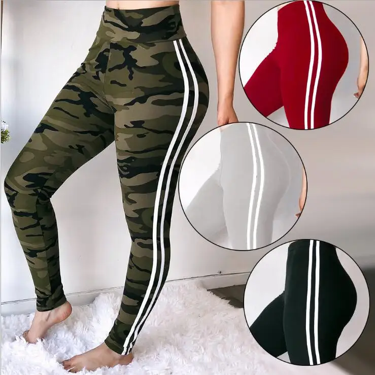 2018 new hot selling sexy slim camouflage striped trousers skinny stretch sports pants webbing edge high-waisted pencil pants
2018 new hot selling sexy slim camouflage striped trousers skinny stretch sports pants webbing edge high-waisted pencil pants