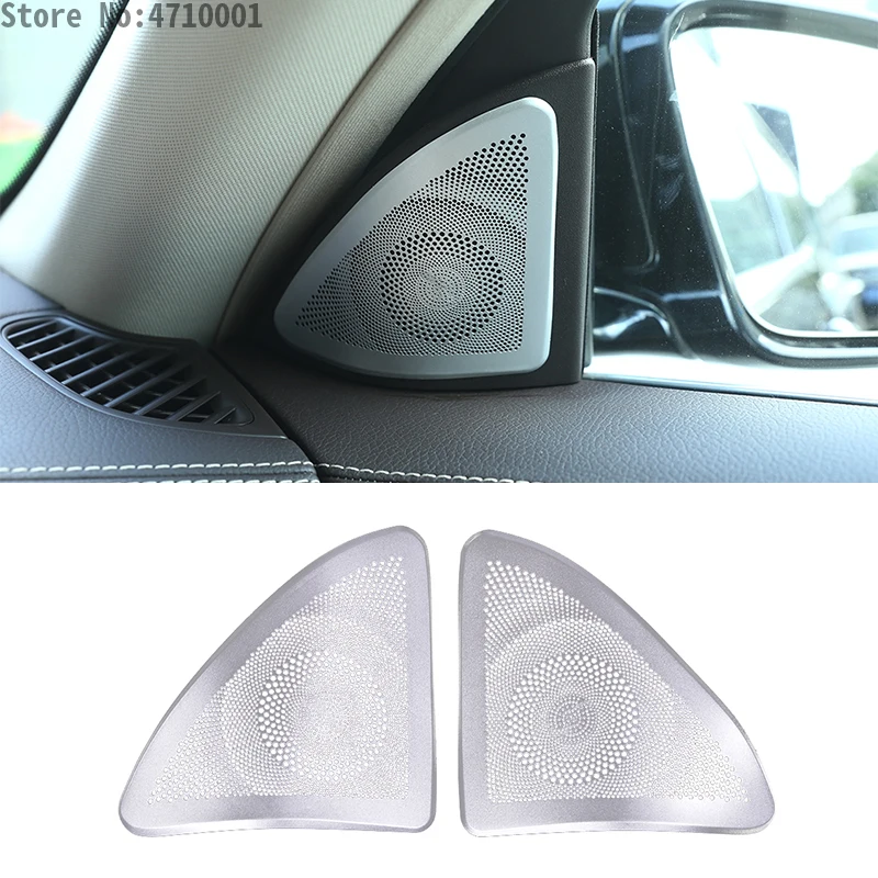 Aluminum Alloy Car Door Treble Speaker Decoration Cover Trim 2pcs For Mercedes Benz W222 S Class S320 S400 AMG 2014-2017
Aluminum Alloy Car Door Treble Speaker Decoration Cover Trim 2pcs For Mercedes Benz W222 S Class S320 S400 AMG 2014-2017