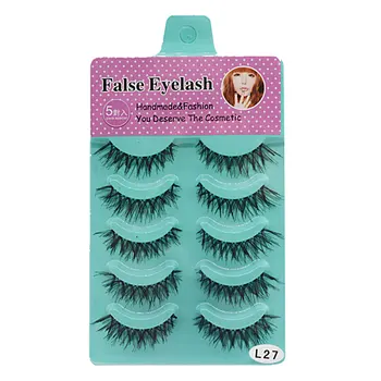 New arrival 5 Pairs Women Lady Natural Soft Black Fake Eye Lashes Handmade Thick Fake False Eyelashes Makeup Tools
New arrival 5 Pairs Women Lady Natural Soft Black Fake Eye Lashes Handmade Thick Fake False Eyelashes Makeup Tools