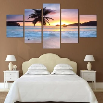 5 large hd canvas printing the sitting room, cacao trees sea sunset, curtain wall art images/pictures printed on canvas paintin
5 large hd canvas printing the sitting room, cacao trees sea sunset, curtain wall art images/pictures printed on canvas paintin