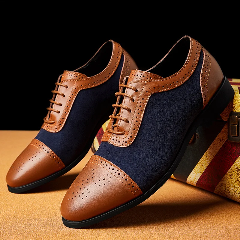 CIMIM Brand Big Size Italian Formal Leather Shoes Men Business Office Shoes Men Brogue Dress Shoes Luxury Wedding Shoes 2019
CIMIM Brand Big Size Italian Formal Leather Shoes Men Business Office Shoes Men Brogue Dress Shoes Luxury Wedding Shoes 2019