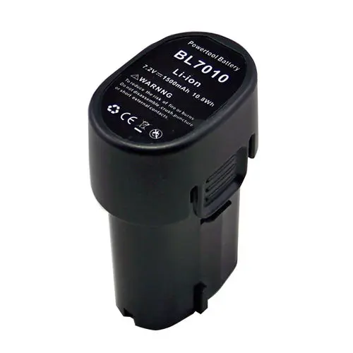 7.2V 1.5Ah Rechargeable Lithium Ion Replacement Power Tool Battery for BL7010 194355-4 194356-2
7.2V 1.5Ah Rechargeable Lithium Ion Replacement Power Tool Battery for BL7010 194355-4 194356-2