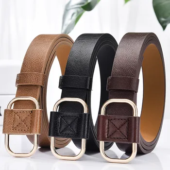 Faux Leather Square Buckle Belts Women Casual Solid Wild Adjustable Belts Decoration Ladies Fashion Accessories For Jeans Dress
Faux Leather Square Buckle Belts Women Casual Solid Wild Adjustable Belts Decoration Ladies Fashion Accessories For Jeans Dress