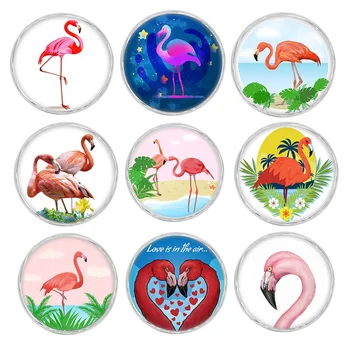 10PCS/LOT 12 Color Glass Acrylic Flamingo Bird GingerSnaps button Charms With Copper Metal Base Fit 18mm Snap Jewelry Vn-2003*10
10PCS/LOT 12 Color Glass Acrylic Flamingo Bird GingerSnaps button Charms With Copper Metal Base Fit 18mm Snap Jewelry Vn-2003*10