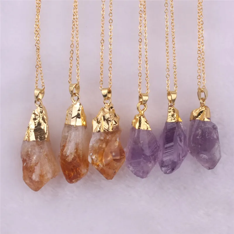 seven chakra Random Size Trendy Natural Pendant Crystal Irregular Quartz Crystal Necklaces for Women gifts Natural Stone Jewlery
seven chakra Random Size Trendy Natural Pendant Crystal Irregular Quartz Crystal Necklaces for Women gifts Natural Stone Jewlery