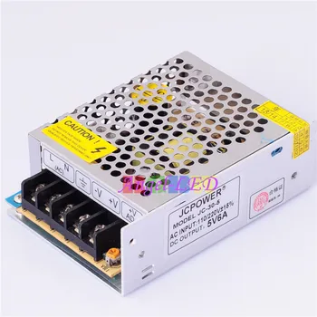 1 Pcs AC 100V-240V 5V 6A 30W Voltage Transformer Switch Power Supply for Led Strip Light
1 Pcs AC 100V-240V 5V 6A 30W Voltage Transformer Switch Power Supply for Led Strip Light