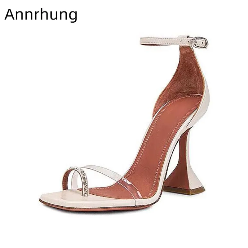 2019 Split Toe High Heel Sandals Women Cup Heel Clear PVC One Strap Summer Shoes Customized Color Crystal Gladiator Sandlias 43
2019 Split Toe High Heel Sandals Women Cup Heel Clear PVC One Strap Summer Shoes Customized Color Crystal Gladiator Sandlias 43
