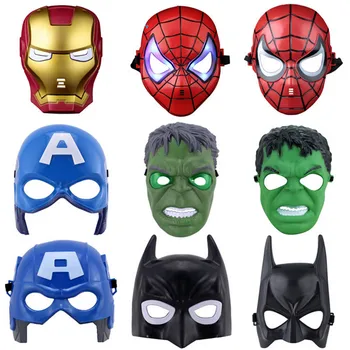 20pcs/lot Black Panther Super Heroes Mask Props Spiderman Batman Hulk Ironman Cosplay Masks Props for Children Masks Birthday
20pcs/lot Black Panther Super Heroes Mask Props Spiderman Batman Hulk Ironman Cosplay Masks Props for Children Masks Birthday