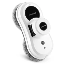 Alfawise S60 Window Cleaning Robot High Suction Window Cleaner Robot Anti-falling Remote Control Vacuum Cleaner Window Robot