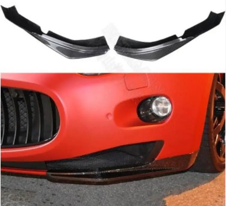 NEW Carbon Fiber Front Lip Splitters Bumper Aprons Cup Flaps For Maserati Gran Turismo GT/GTS 2007 2008 2009 2010 2011 2012 2013
NEW Carbon Fiber Front Lip Splitters Bumper Aprons Cup Flaps For Maserati Gran Turismo GT/GTS 2007 2008 2009 2010 2011 2012 2013