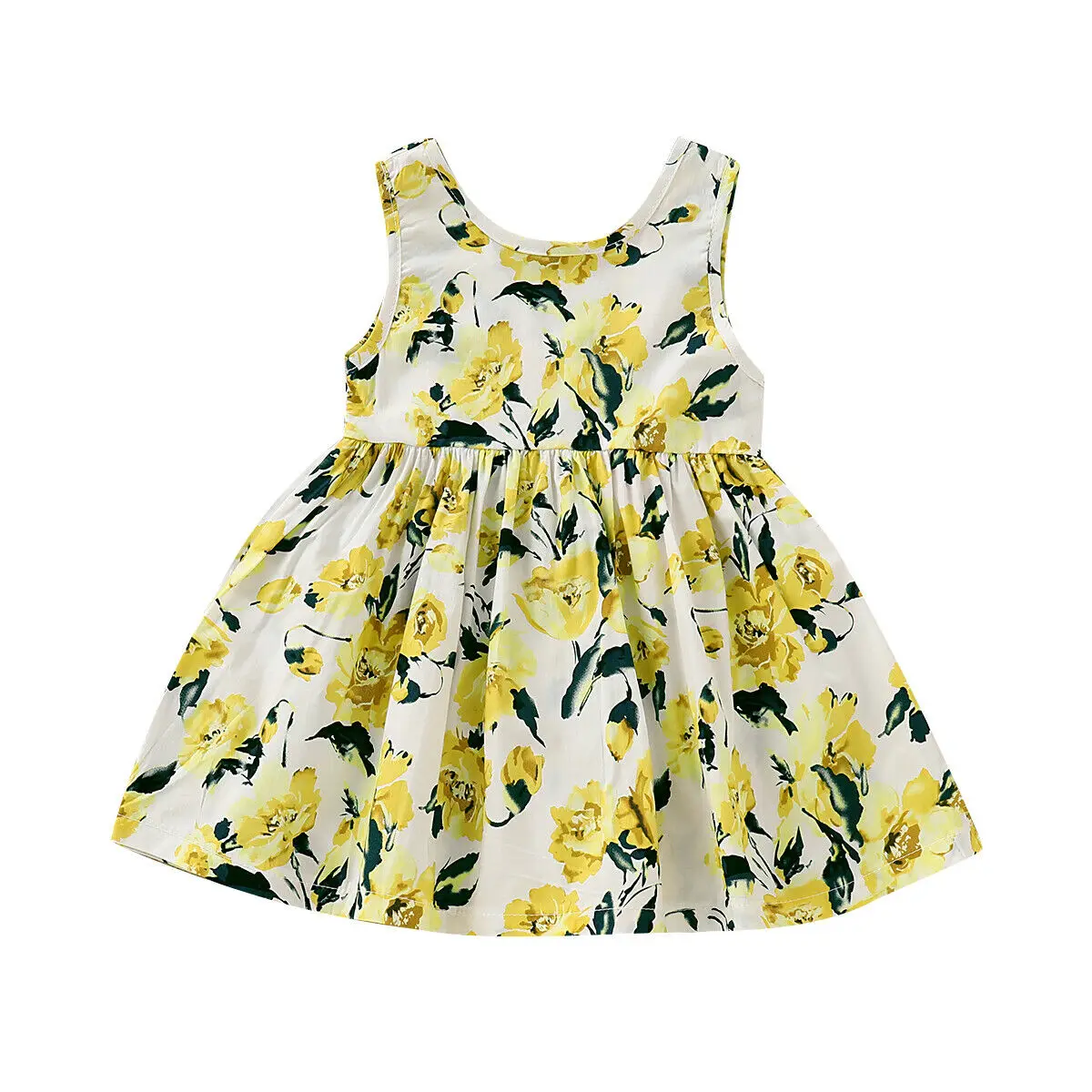 Yellow Toddler Kids Baby Girl Sleeveless Floral Party Pageant Dress Sundress Children Clothes
Yellow Toddler Kids Baby Girl Sleeveless Floral Party Pageant Dress Sundress Children Clothes