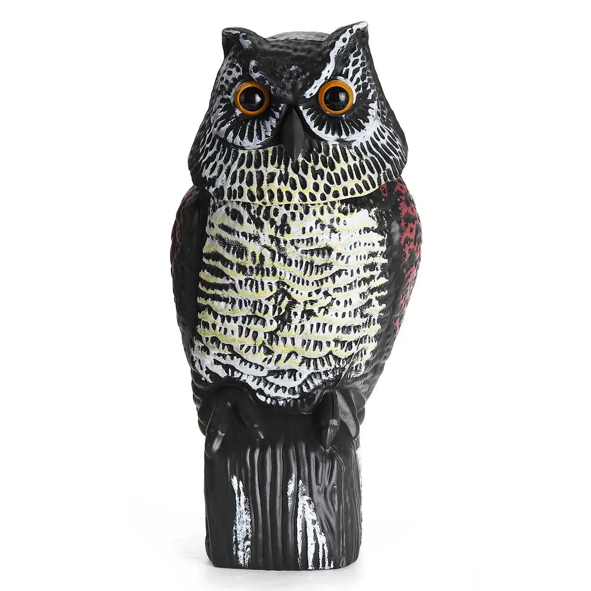 Rotating Head Owl Decoy Protection Realistic Bird Scarer Repellent Bird Pest Control Scarecrow Garden Yard Decor
Rotating Head Owl Decoy Protection Realistic Bird Scarer Repellent Bird Pest Control Scarecrow Garden Yard Decor