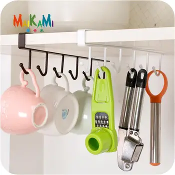 MAIKAMI Iron Kitchen Storage Rack Shelf Bathroom Holder