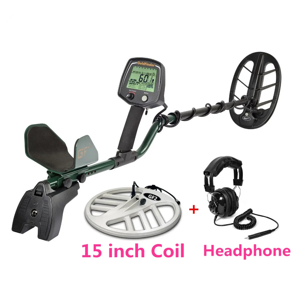 Professional Underground Metal Detector Update GF2 Treasure Hunter Gold Digger LCD Display Headphone Ultra Sensitivity Finder
Professional Underground Metal Detector Update GF2 Treasure Hunter Gold Digger LCD Display Headphone Ultra Sensitivity Finder