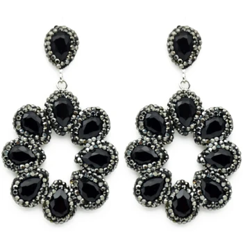 korean black long earrings for women boho hyperbole big drop earrings with stones fashion jewelry 2019 flower earrings vintage
korean black long earrings for women boho hyperbole big drop earrings with stones fashion jewelry 2019 flower earrings vintage