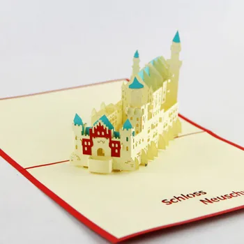 Cubic life building Germany romantic fantasy castle New Swan Stone Castle stereo cards creative handmade paper
Cubic life building Germany romantic fantasy castle New Swan Stone Castle stereo cards creative handmade paper