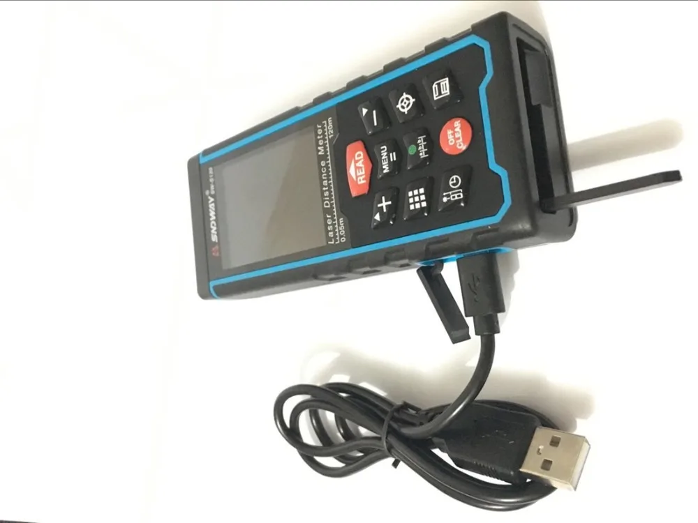 Rechargeable Laser rangefinder Distance meter 120M 80M Angel Ruler Electronic Level With-TFT Lcd Camera Rangefinder