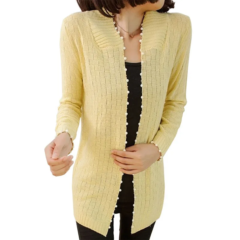 Cardigans Sweaters 2019 New Arrive Fashion Korean Style Spring Autumn Winter Loose Slim Solid Pearl Women Sweater 904
Cardigans Sweaters 2019 New Arrive Fashion Korean Style Spring Autumn Winter Loose Slim Solid Pearl Women Sweater 904