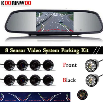 Koorinwoo 2020 Car Parktronic Dynamic Trajectory Front Car Rear view Camera Mirror Monitor Car Parking Sensors 8 Probes Buzzer
Koorinwoo 2020 Car Parktronic Dynamic Trajectory Front Car Rear view Camera Mirror Monitor Car Parking Sensors 8 Probes Buzzer