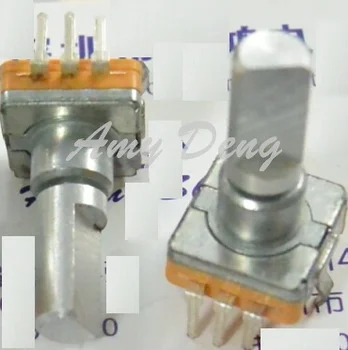 50pcs/lot High quality or high power EC11 type encoder with switch without posioning number 15 pulse shaft length 20mm
50pcs/lot High quality or high power EC11 type encoder with switch without posioning number 15 pulse shaft length 20mm