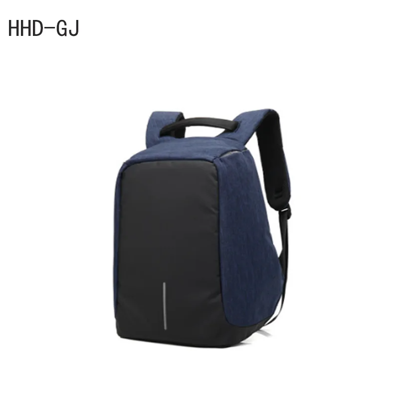 HHD-GJ Usb Business Man Packback Fashion Soft Casual Laptop Backpack Europe Anti Theft Waterproof Weekender Travel Computer bag |