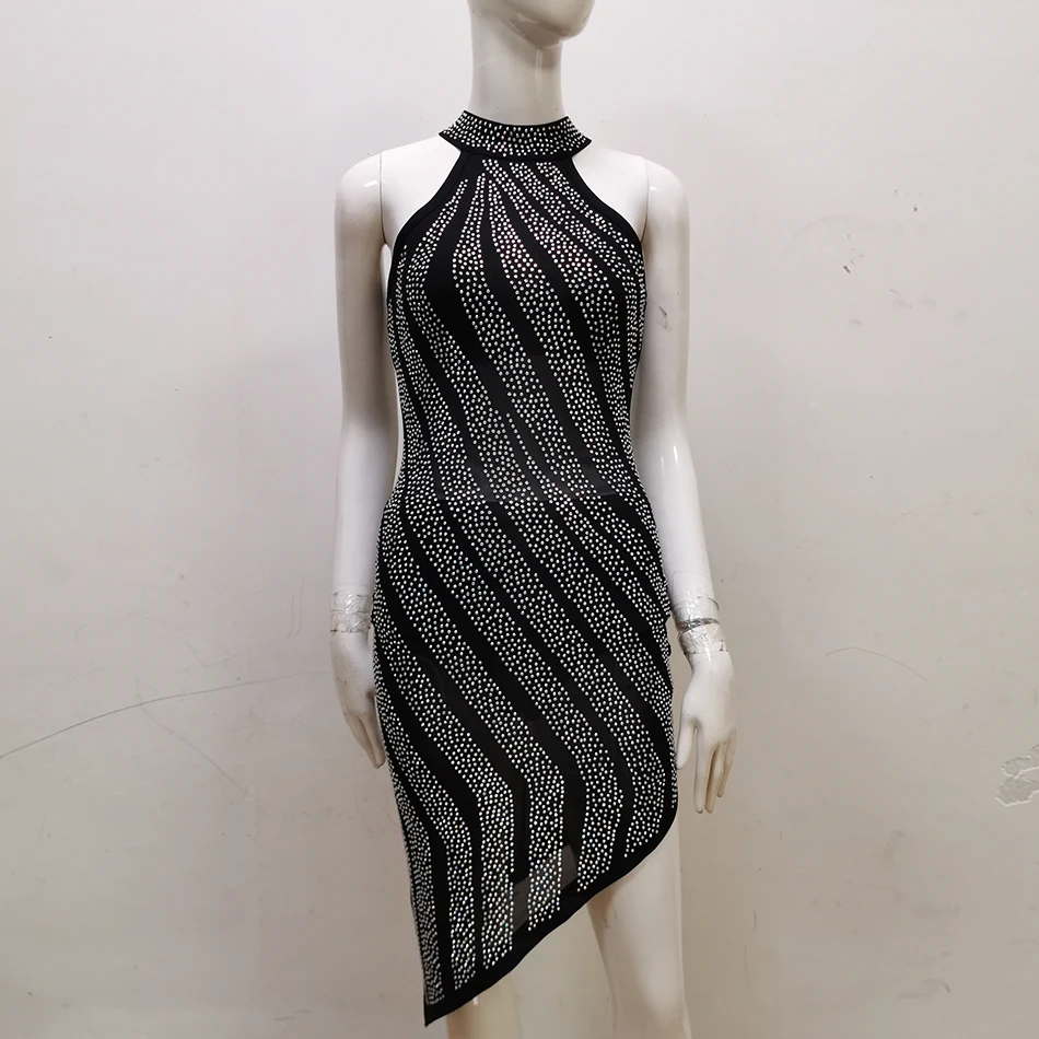 High Quality Black White Hot Drilling Bling Dress Sexy Women See Through Rhinestone Party Runway Bandage Dress Vestidos 2019 New
High Quality Black White Hot Drilling Bling Dress Sexy Women See Through Rhinestone Party Runway Bandage Dress Vestidos 2019 New