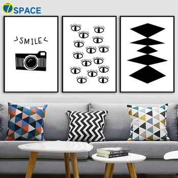 Abstract Geometric Camera Eyes Nordic Posters And Prints Wall Art Canvas Painting Black White Wall Pictures Baby Kids Room Decor
Abstract Geometric Camera Eyes Nordic Posters And Prints Wall Art Canvas Painting Black White Wall Pictures Baby Kids Room Decor
