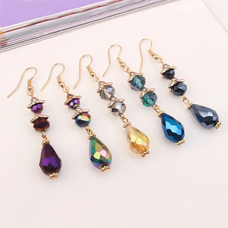 2018 New Korean Big Water Drop Crystal Long Earrings Fashion Accessories Simulated Pearl Dangle Pendientes Mujer Moda
2018 New Korean Big Water Drop Crystal Long Earrings Fashion Accessories Simulated Pearl Dangle Pendientes Mujer Moda