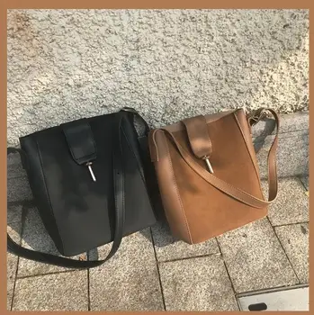 Fashion all-match bucket bag nubuck leather one shoulder women's handbags large capacity female bag sanjiajuu7
Fashion all-match bucket bag nubuck leather one shoulder women's handbags large capacity female bag sanjiajuu7