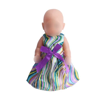 43 cm baby dolls dress new born green geometry Princess lace evening gown Baby toys fit American 18 inch Girls doll f81
43 cm baby dolls dress new born green geometry Princess lace evening gown Baby toys fit American 18 inch Girls doll f81