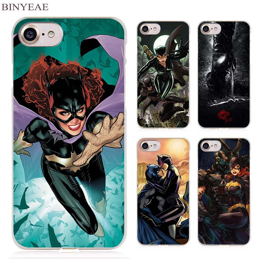 BINYEAE Catwoman Batgirl Batman Clear Cell Phone Case Cover for Apple iPhone 4 4s 5 5s SE 5c 6 6s 7 Plus
BINYEAE Catwoman Batgirl Batman Clear Cell Phone Case Cover for Apple iPhone 4 4s 5 5s SE 5c 6 6s 7 Plus